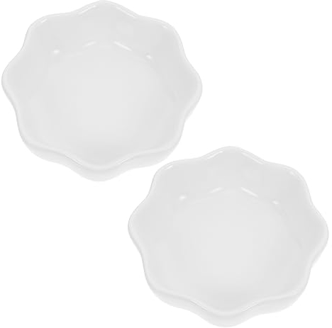 Housoutil Hamster Napf Keramik 2 Stück Mini Futternapf Für Hamster Chinchillas Und Meerschweinchen Hygienische Fütterungsschale Für Kleintiere Ideal Für Wasser Und Futter