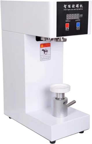 Kolice Commercial Automatic Can Cup Sealer Machine, Tin Can Sealing Machine,Beer Can Sealer, Can Seamer-220V 50HZ, Can Size:5.6cm Diameter/Height Adjustable