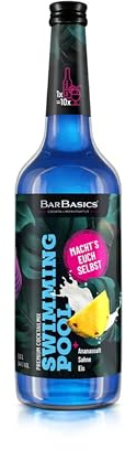 Cocktail Swimming Pool | Premium-Mix in Bar-Qualität für 8-10 fertige Cocktails | ab 18 | Geschenke für Frauen | Geschenke für Männer | Getränke mit Alkohol