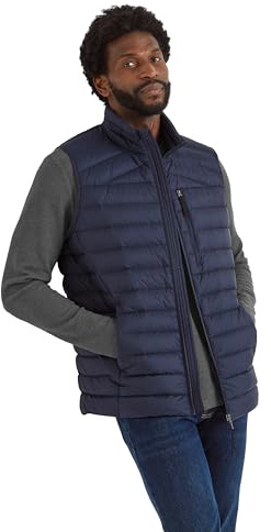 TOG24 North Mens Gilet RDS Duck Down Warm Insulation Packs Away Travel