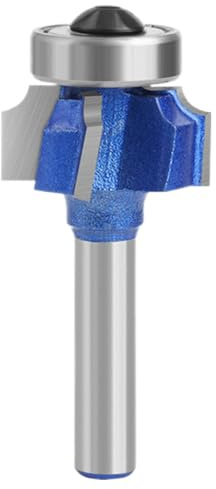 Punta per Router Rotonda, Coltello Per Filetto A 8 Manici, 4 Lame, 4 Bordi, Coltello Da Taglio, Strumento Di Smussatura R Per Carpenteria, Punta Per Router Per Carpenteria, Punta Da Trapano