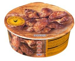 Alitas de pollo asadas Hacendado Bote 500 g aprox. Pack 2