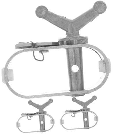 TOBBOMEY 3pièces Câble pour Treuil Tendeur De Fil pour Piscine Hors Sol Ronde Ou Kit De Câble De Support pour Couverture De Piscine