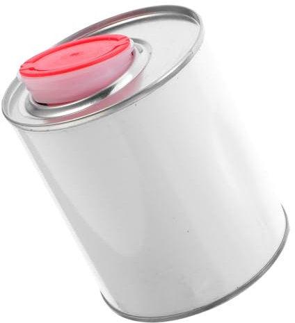 NUOBESTY Iron Latex Paint Bucket Small Tinplate Storage Can for Painting Home Car Detailing Party Use Empty Metal Pail Lids