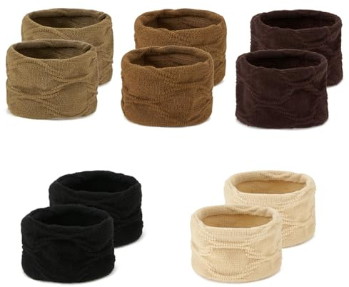 ZOUIQSS 10 Stück Haargummis, haarschonende Gummibänder, Haarschmuck, Scrunchies, nahtlos, für Damen (Style 12)
