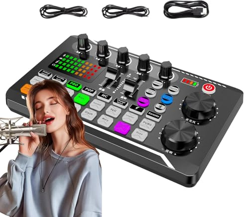 Audio Interface Card: Mixing, Effects, Voice Changer, F998, Stereo Audio | Mixing Mix, Transmen, Volume Fader, Individual Channel Setting, Mixing Table