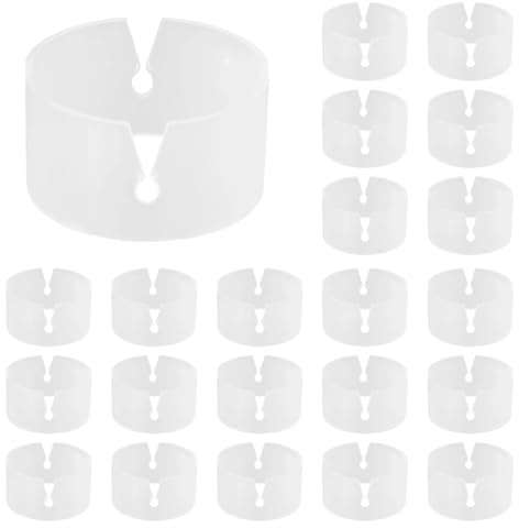 JianPI Clip per palloncini, 200/500/800 clip per palloncini in plastica colorata per decorazioni per feste, matrimoni, baby shower (500 pezzi)
