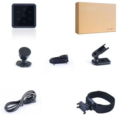MD25. Micro camera 108. 0P HD. Voice ComRecorders Mini Cam con Motion Detection Night Vision Recording Clip Sports DV Videoregistratore(Plus 32GB Card)