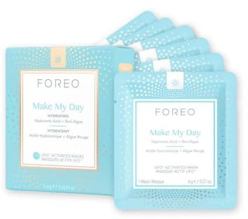 FOREO, Make My Day, Maschera attivabile da UFO, 7 maschere da 6 grammi