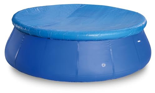 Albert Austin Inflatable Pool Cover | Drawstring Design Cover | Dustproof Paddling Pool Protector | Anti-UV | Weatherproof | Debris-Free Water (2.8m Diameter)