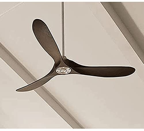 Retro Ceiling Fan Light Wooden W/remote No Lamp Ceiling Fans Dc Fan Light Living Room Bedroom Silent Hanging Fan Lamp Ceiling Fan