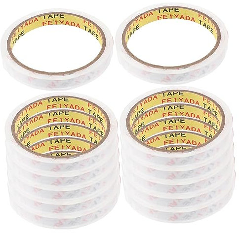 Operitacx 12St Halsversiegelung für Verpackungsbeutel hamster zubehör Essen DIY-Bindeband Klebebänder für Verpackungsbeutel Multifunktion Klebeband Taschenrolle Packsack Bindemaschine bopp