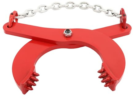 Pinza per sollevamento in acciaio legato, per cordoli, 2000 kg, apertura ganasce: 0-17 cm