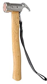 ABBNIA Hammer aus rotem Kupfer, zum Entfernen von Heringen, Hammer für Outdoor-Camping/Wandern, zum Entfernen von Heringen von Wohnwagen-Markisen, Planen, Vordächern, verschleißfest