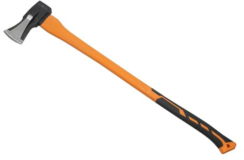 HFS(R) 35-Inch Splitting Axe, 4.4 lb Forged Steel Head, Fiberglass Handle