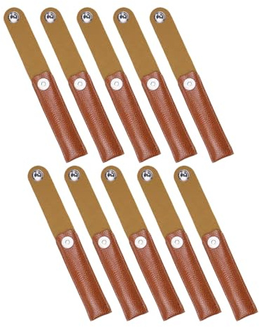 Garneck 10pièces Étui pour Pinces à Épiler et Extensions de Cils Pochette Vide de Rangement pour Outils de Beauté Trousse de Voyage pour Pince à Épiler et Accessoires de Cils