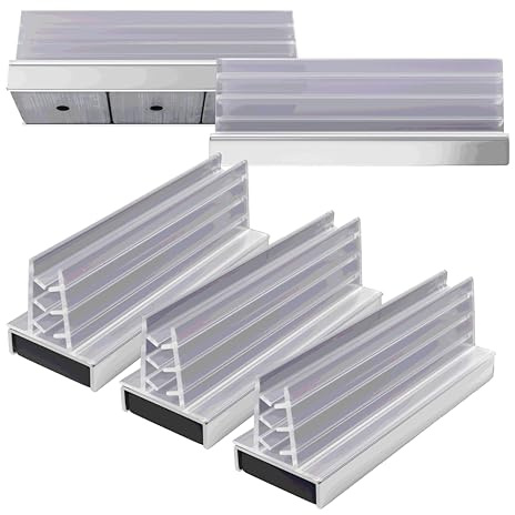Master Magnetics Magnetic Sign Holder Pack - Magnetic Sign Holders for Door Frames, Metal Shelves, Whiteboards - Powerful Magnet - Retail EZ Grip Holder - 3 L x 1 W x 0.75 H - 5-Pack