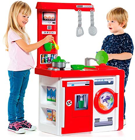 MOLTO | Cucina giocattolo per bambine e bambini con elettrodomestici | Giocattoli educativi per bambini | Dai 3 anni in su