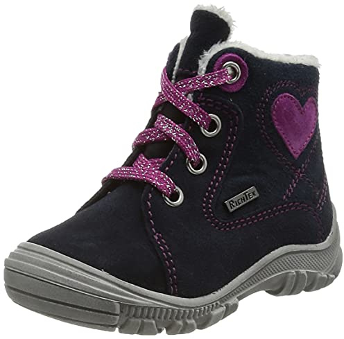 Richter Kinderschuhe Charly, Stivali da Neve Bambina, 7201atlantic Ciclamino, 27 EU