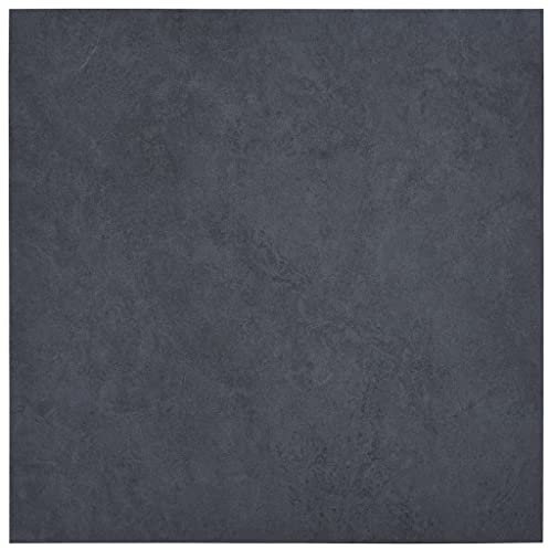 INLIFE Laminat Dielen Selbstklebend 5,11 m² PVC Schwarzer Marmor,14.45kg,146238
