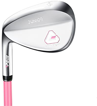 Golf Club Kids Golf Wedge Clubs Left Handed 3-12 Years Old for Beginners and Advanced (Color : Pink, Size : 120-135cm) vision