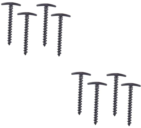 12 Stück leuchtende Zeltnägel, Zubehör, leichte Nylon-Spikes, Outdoor-Camping-Zeltheringe, Schneespikes, Schneeboden-Zeltheringe, Nylon-Pfähle, Erdnä