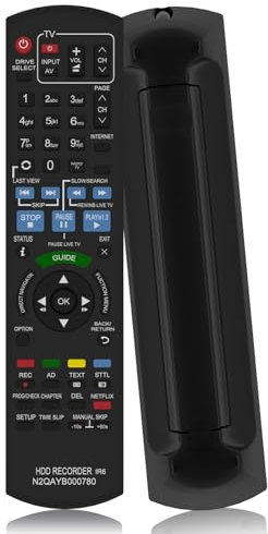 Telecomando universale Panasonic N2QAYB000780 Panasonic IR6 per Panasonic Blu ray Disc Recorder