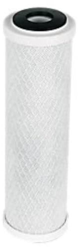 10 Inch Spare GAC Cartridge - Activated Carbon Water Filter Cartridge to Remove Chlorine, Bad Taste, and Some Organic Chemicals, Replacement Water Filters Cartridges for Pond Dechlorinator