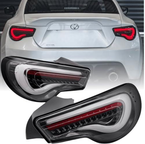 Tuning-Tec Voll LED Rückleuchten Set Carbon für GT86 2012–2021 mit LED Lightbar & Dynamischen Blinkern