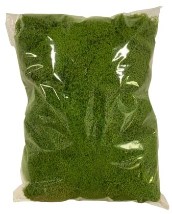 Muschio artificiale | 300 g Realistico artificiale verde Decor | Muschio per artigianato – per esterni casa vaso terrario fioriera piante grasse Natale autunno inverno festa di nozze vacanze