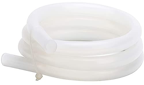 TEN-HIGH 5m Flexibler Silikonschlauch 10mm ID x 15mm AD, Wandstärke 2,5mm, Wasser Luft Schlauch