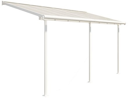 Palram Canopia Veranda Pergola Sierra Patio Cover (2.3x4.6, White)