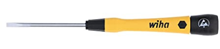 Wiha 27280 | ESD Safe PicoFinish Precision Screwdriver - Slotted 3.5mm x 60mm