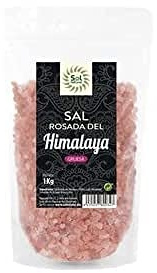Sol Natural Sel épais Rose de l'Himalaya 1 kg, Standard, Unique