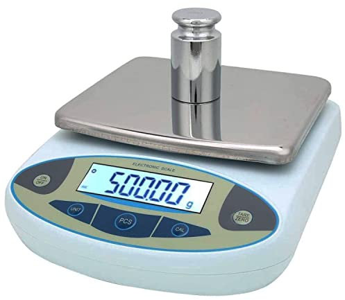XYEJL Balance électronique De Précision 3kg/5kg/10kg/15kg/20kg/30kg 0.1g Balance Analytique De Laboratoire Balance Précise Numérique Balance De Pesage De Cuisine Balances De Bijoux,10kg/0.1g