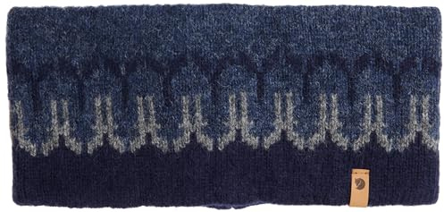 Fjällräven Unisex Övik Path Knit Stirnband, Dark Navy/Navy, One Size