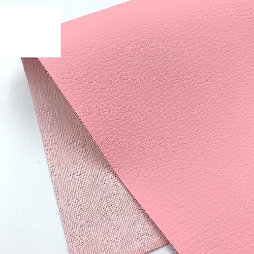 Filzstoff PU-Leder Stoff Kunstleder for Ohrringe Nähen Puppenkleidung DIY Schleife Brosche handgemachtes Material Dekor Handwerk (Color : 2 Pink, Size : Small Roll(20x120cm))