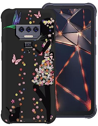 CAXKJE Hülle für Cubot King Kong Power (6.50 Zoll),Schwarz Silikon Hülle TPU Weich Ultra-dünne Schutzhülle Kratzfeste Bumper Case,für King Kong Power Stylische Handyhülle - A3