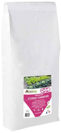 Engrais bio corne torréfiée (5 Kg)