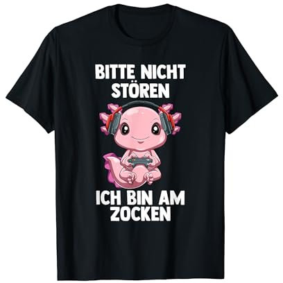 Gaming Axolotl - Jeux vidéo sur ordinateur T-Shirt