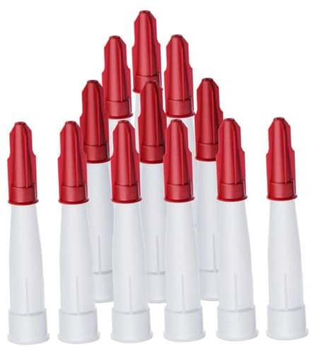 DOITOOL 24pezzi Ugelli Per Calafataggio Professionale Strumenti Finitura Accessori Per Sigillatura e Facili Da Usare e Riutilizzabili