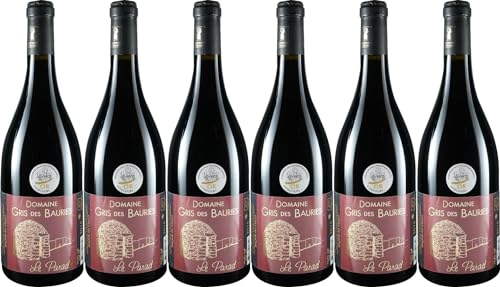 Domaine Gris des Bauries Cuvée Paradis Côtes du Rhône AOP 2015 Trocken Bio (6 x 0.75 l)