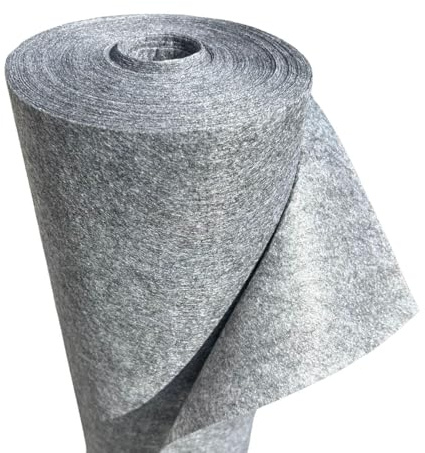 Florade® Ogräsfleece 100 g/m² – 1 m bred | UV-stabil, slitstark och vattentät | Perfekt för alla typer av jord | Perfekt under mulch, stenar eller grus. | Bredd: 1 m/längd: 15 m