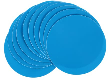 Alipis 1 Satz Zuschuss Für Die Reparatur Von Schwimmringen Vinyl Strand Aufkleber Transparenter Fleck Reparaturflicken Für Schwimmring Wasserdichter Patch Pvc Blue 10 Stück