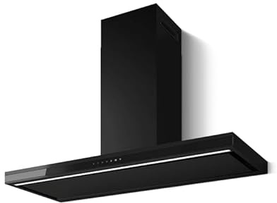 Elica Element BLMAT/A/120 Cappa aspirante a parete Nero 620 m³/h