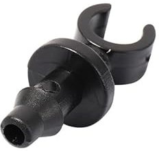 MULONGOR 20 pièces 4/7mm Tuyau Micro Bouchons d'extrémité barbelés Tube PE Tuyau Tuyau Waterstop connecteur d'extrémité Micro raccords d'irrigation Goutte à Goutte