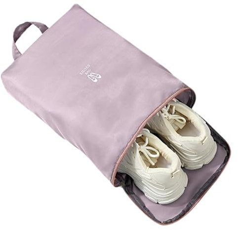 Schuhtasche, wasserdicht, Aufbewahrungstasche für Schuhe – atmungsaktive Tasche aus Oxford-Stoff mit Organizer-Fach, großes Fassungsvermögen für Waschen, Sport, Fitnessstudio, Schrank und Reise, Farbe