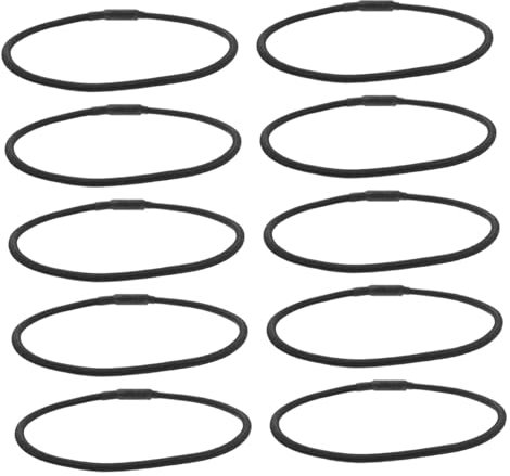 STOBAZA Lot De 10 Élastiques De Fixation Pour Microphone, En Caoutchouc, Anti-bruit Et Anti-vibrations, Pour Support De Rangement