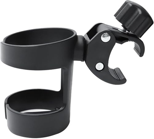 360 Degrees Rotation Drink Holder For Bike Pushchair Wheelchair Walker Fits Most Cups Gifts For Relatives