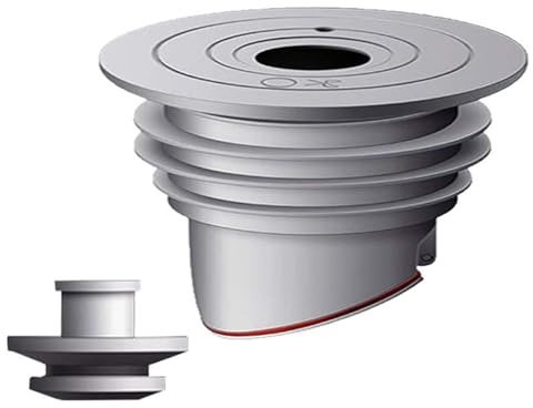 Washing Machine Drain Hose Seal | Sealing Ring Anti-Odor Drain Plug | Floor Drrain Backflow Preventer Stopper | Plumbing Accessory Ideal For Laundry Room, Bathroom & Sewer Gas Protection